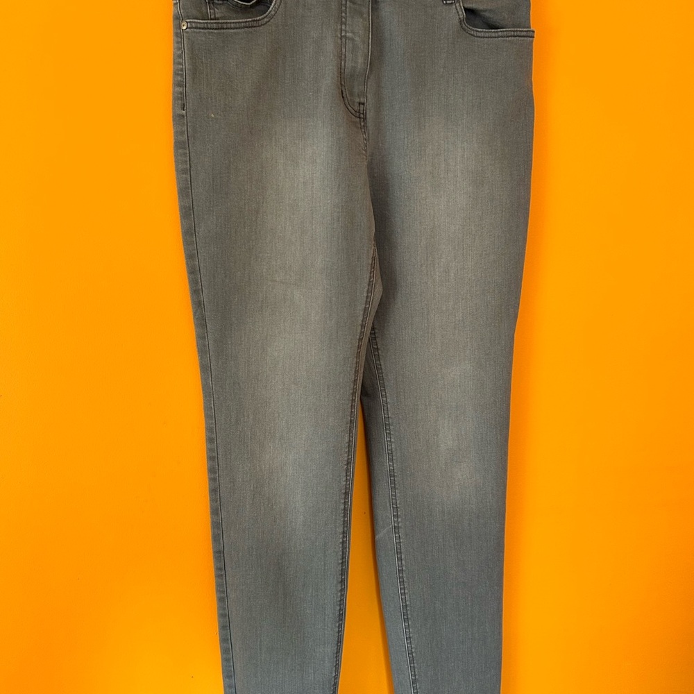 Sigrid Olsen Gray Skinny Jeans Versatile Style